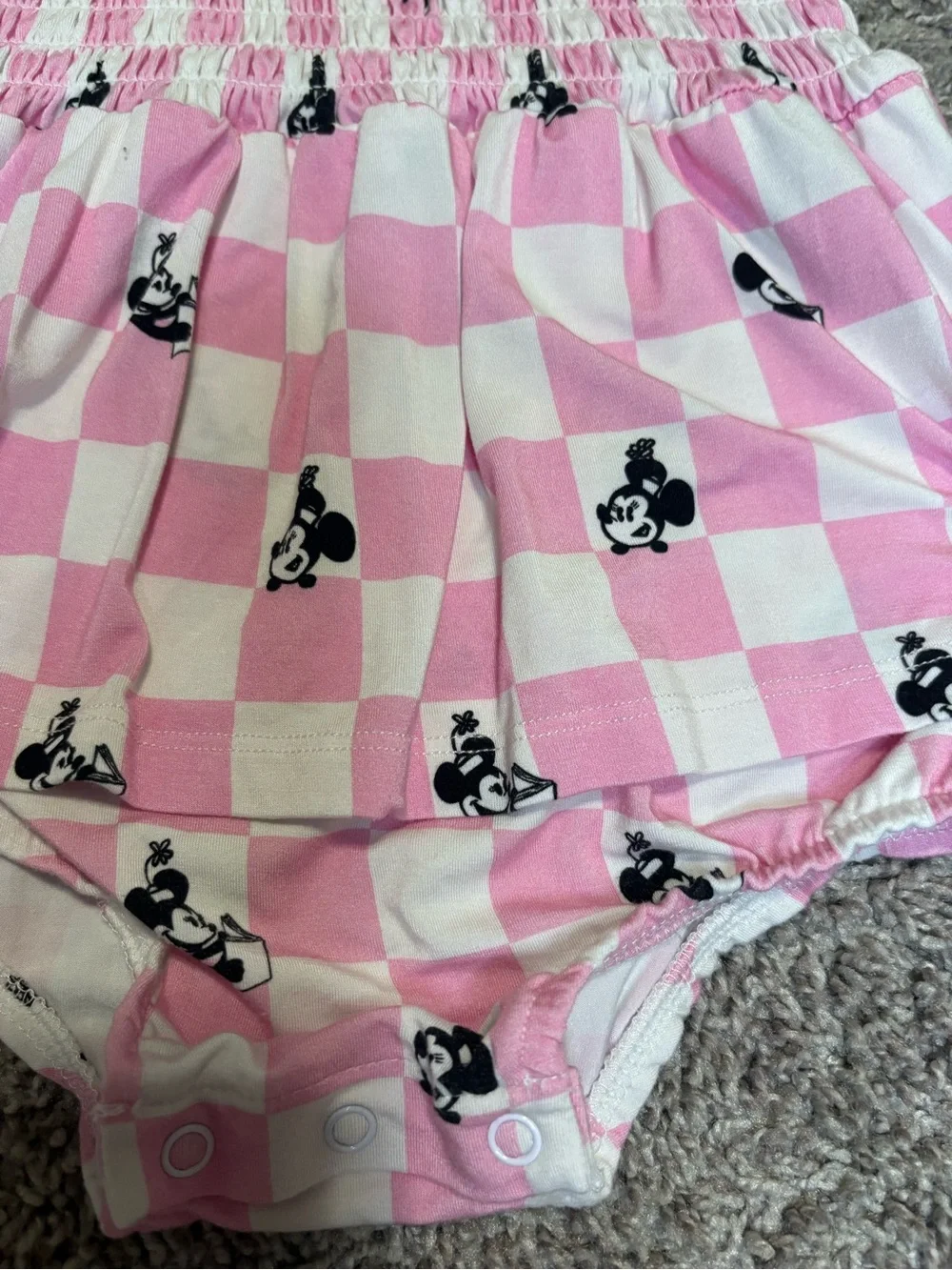 Minnie Bamboo Bodysuit Twirl // 18-24m